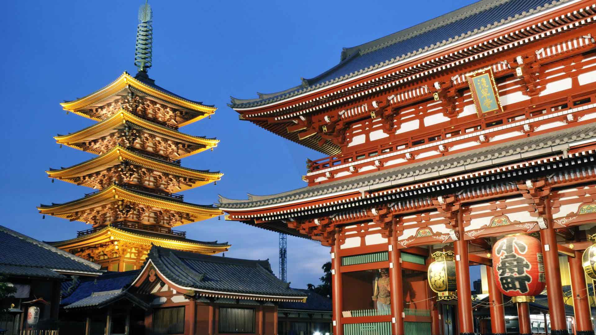 Храмы Японии префектуры Токио